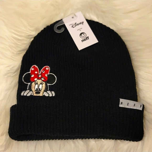 NEFF Disney Minnie Mouse Black Beanie - Picture 1 of 16